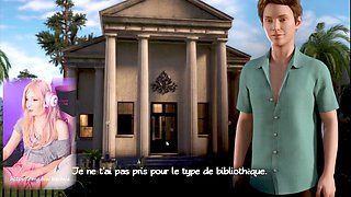 Uncensored anime fun with a sexy French amateur gamer