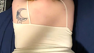 Pawg milf gets fucked doggy with fishnets