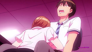 College Lover Seduces Classmate in Secret Classroom Hentai