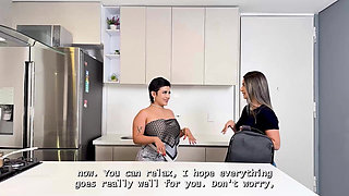 My Stepsister Leaves Me Alone with Her Best Friend. Are You Sure You Want This to Happen? Zack Whiter & Naty Delgado