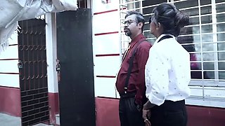 After giving money to the wife of the step brother, I fucked her