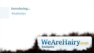 Stephania hairy MILF erotic SOLO