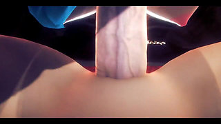 Lol Hentai - Jinx Tied up Like a Bitch Hardsex - Japanese Asian Manga Anime Film Game Porn