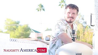 Romantic Charlie Valentine and Robby Apples - blowjob movie - Naughty America