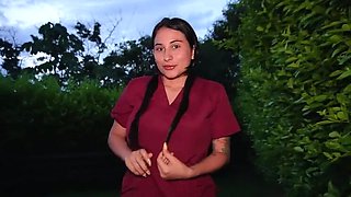 Jenifer Play Maid Takes Off Condom For Hot Sex