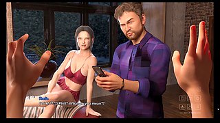 Exclusive game-themed adult video featuring big boobs and anime style