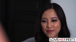 Katrina Colt And Alexia Anders - Lesbian Babe Seduced Her Asian Fan