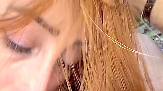 Petite Babe Zoe by the River Enjoy Big Cock in POV