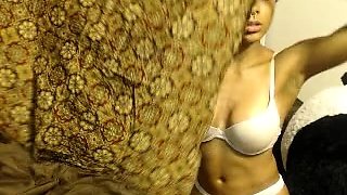 Hot Black Maid Does Some Webcam Black and Ebony