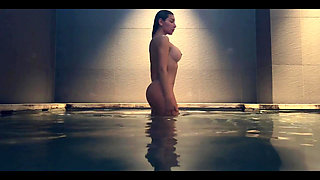 Busty Latina Masturbates in the Onsen! She Gets Horny and Fucks Her Man in the Hotel!