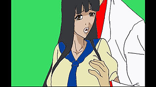 Randy LabTeacher Has his Way with Ebony Teen (Uncensored Hentai)