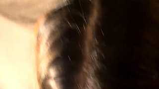 Solo toying her pussy and masturbating