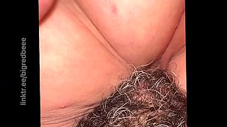My plump hairy pussy gets licked by bbws again until I cum - who can do it better