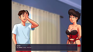 Summertime Saga - Sexy Milf cheats on her husband
