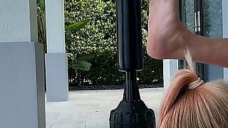 Jmac Drains His Balls All Over Petite Little Dragons Face