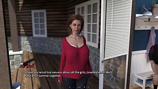 Summer fever - hot cartoon babes getting down in public