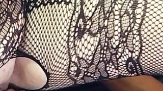 Curvy Wife Dominatrix Is Peeing in Slave's Mouth