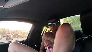 Public Play at Hyvee - Adult Toy Solo in Car