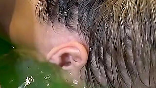 Slimy Spider Gag & Slippery Metal Bondage