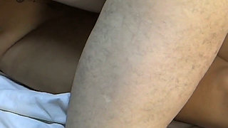 Puchis - Brunette Granny Grabs Guy and Sucks His Cock
