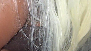 Hot evangelical blonde with big ass giving pussy to husband gifted with best friend