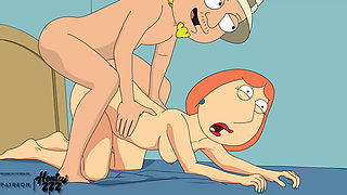 Family Guy Lois Fucked by Jeff American Stepdad Porn