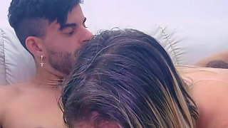 She Massages My Cock with Her Hot Pussy