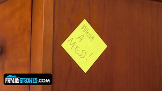 Busty step-mom Lexi Luna proves she screws better than stepson's gf lana