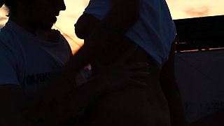 I Give My Girlfriend a Quick Fuck on the Roof of the College