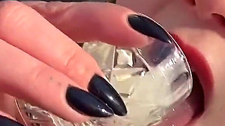 Slavic Core. Frozen Cum Load Drinking - Vilu Vidish Cut Clip