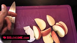 Sis Loves Me - sister-in-law gets her cunt pounded and cum all over her face to stop her brother-in-law from pranking her