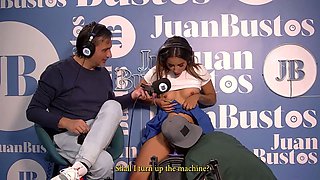NataliaGarcia orders a hamburger to suck the delivery guy's dick on JB Podcast!