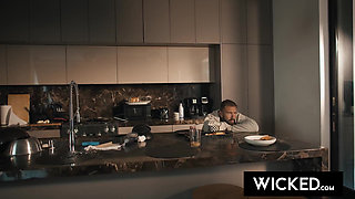 WICKED - Wicked Babe Ameena Green Pounded Hard In Kitchen