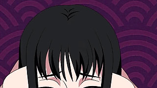 Naruto: Kunoichi Trainer - Hot Orgy. Perfect Body Big Ass Teens Sluts Suck a Big Cock and Get Their Little Pussies Creampied