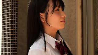 Great close up in japanese teen blowjob pov