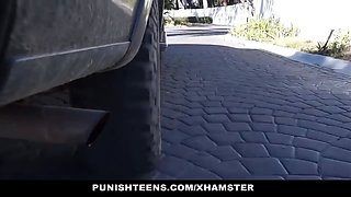 Punishteens - not stepdaughter nailed after partying