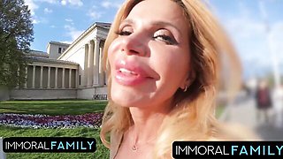 Mystery lady-love - big tits milf scene - Immoral Family