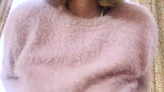 Big Boobed Blonde Masturbates With A Dildo In The Bathroom