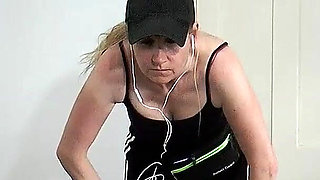 Step-son Fucks Step-mom's Sweaty Ass