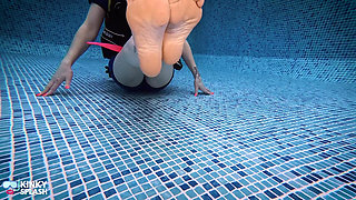 Underwater Scuba Foot Job