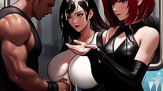 Tifa Loves Taking the Midgar Train