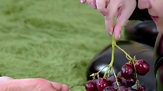 Facesitting of Lesbians Fetish Maid Girl Submissive - Feet Pleasure -seduce and Tease - Arya Grander