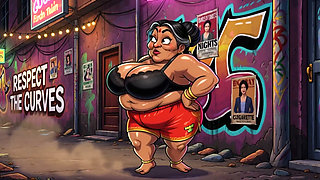 Curvy Big Tits Indian Animation