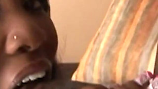 Big Ass Ahnyjah Jumps on a BBC and Rides It Like a True Cock Rider