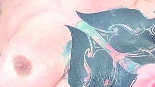 Hard Anal Punding for Sexy Elegant MILF Sabien Demona with Huge Oily Tits and Ass