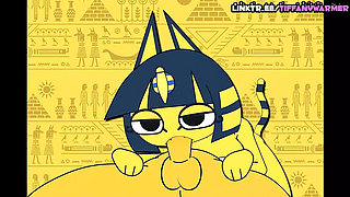 Ankha Cartoon Hentai Sex - TiffanyWarmer in Uncensored HD Parody
