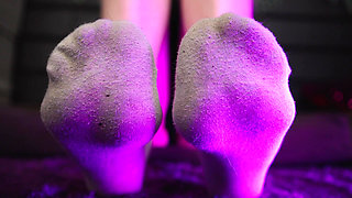 Come Here My Feet Slave. Stinky Socks Are Waiting