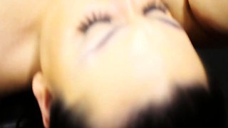 Mexicana blowjob with her big boobs