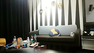 Busty brunette hardcore sex caught on hidden cam