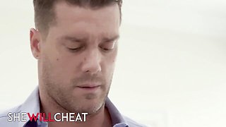 Aiden's big cock action